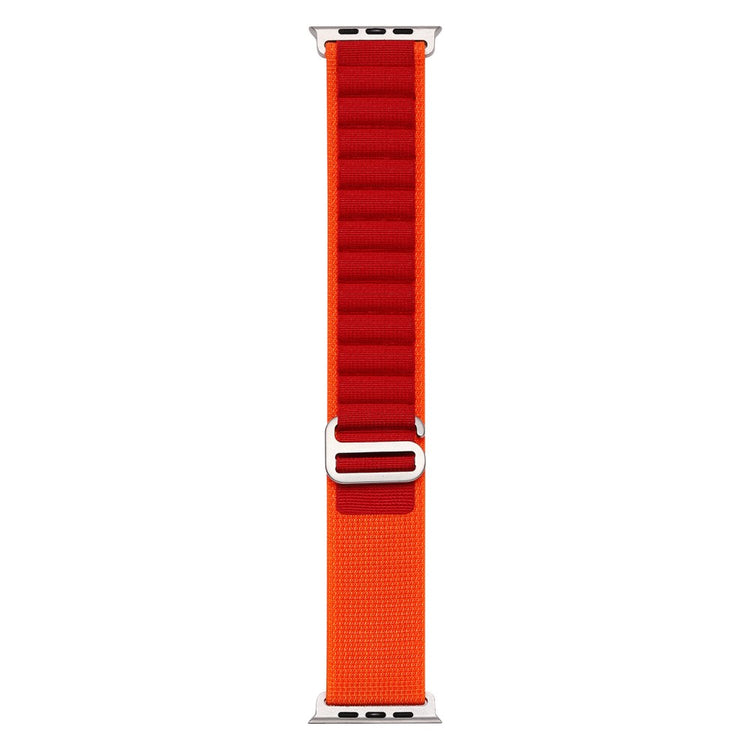 Rigtigt Holdbart Nylon Universal Rem passer til Apple Smartwatch - Rød#serie_20