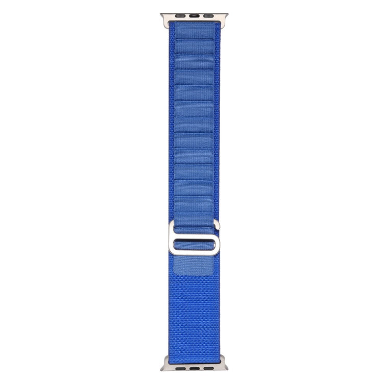 Rigtigt Holdbart Nylon Universal Rem passer til Apple Smartwatch - Blå#serie_6