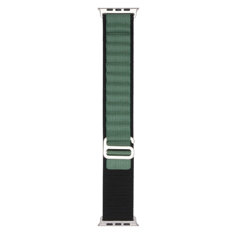 Rigtigt Holdbart Nylon Universal Rem passer til Apple Smartwatch - Grøn#serie_8