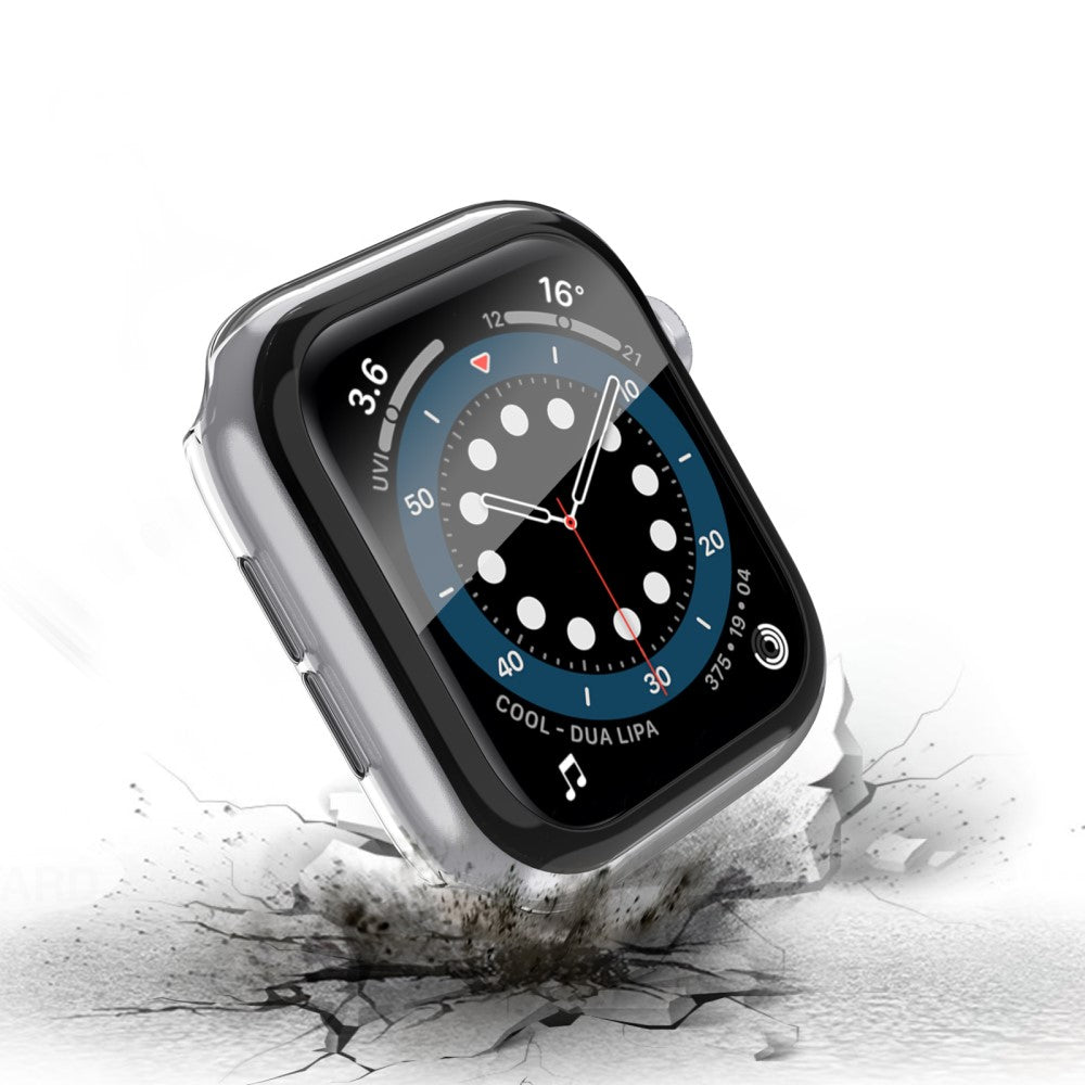 Mega Flot Universal Apple Cover med Skærmbeskytter i Plastik og Hærdet Glas - Gennemsigtig#serie_2