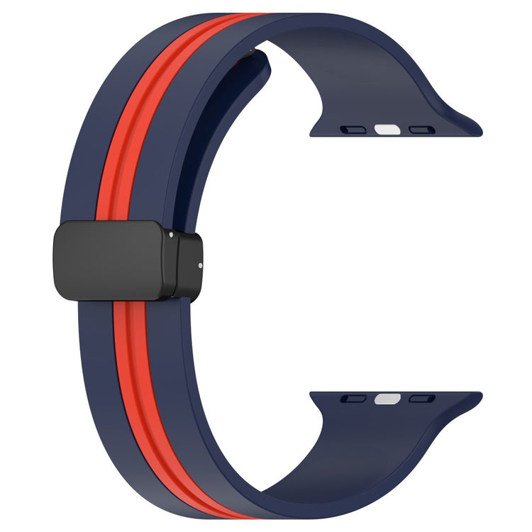 Helt Vildt Godt Silikone Universal Rem passer til Apple Smartwatch - Blå#serie_12