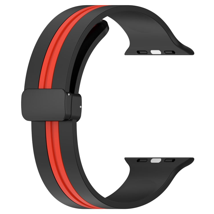 Helt Vildt Godt Silikone Universal Rem passer til Apple Smartwatch - Rød#serie_7