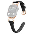 Apple Smartwatch Genuine Leather And Rhinestone Universel Strap