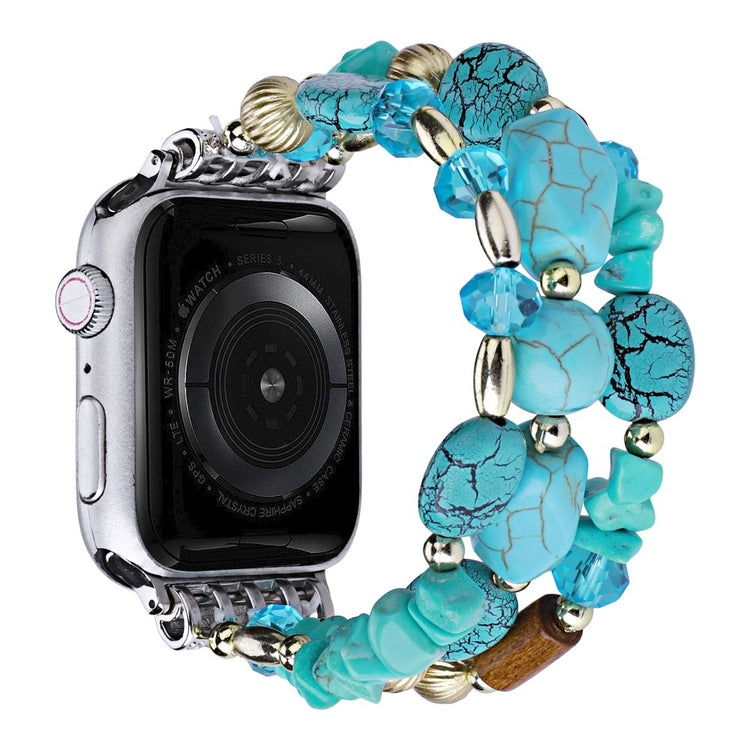 Helt Vildt Flot Plastik Universal Rem passer til Apple Smartwatch - Grøn#serie_4