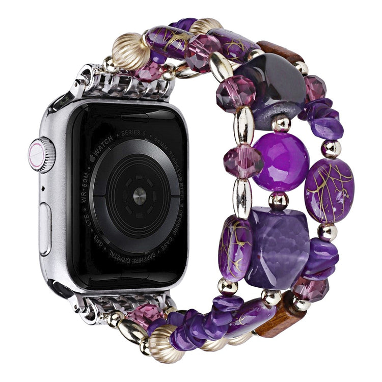Helt Vildt Flot Plastik Universal Rem passer til Apple Smartwatch - Lilla#serie_5