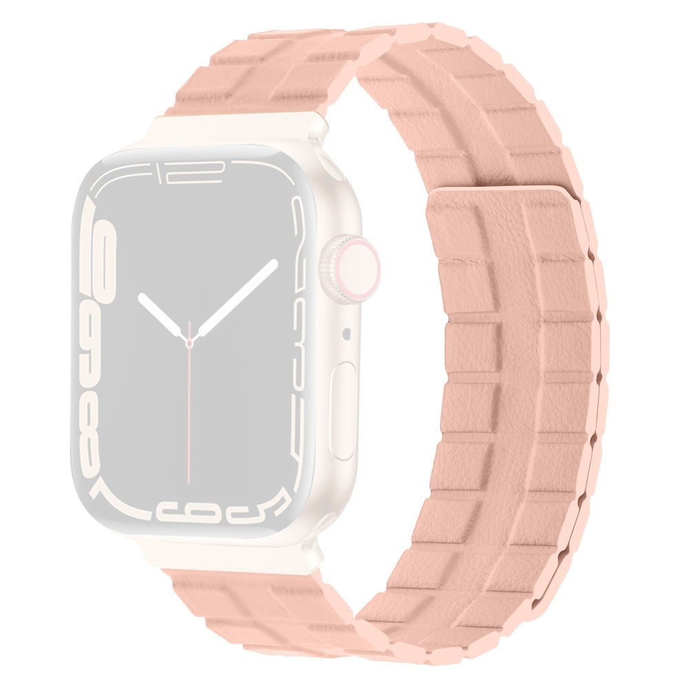 Meget Flot Ægte Læder Universal Rem passer til Apple Smartwatch - Brun#serie_1