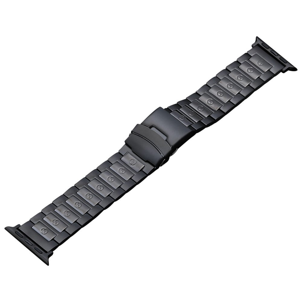 Mega Kønt Metal Universal Rem passer til Apple Smartwatch - Sort#serie_1
