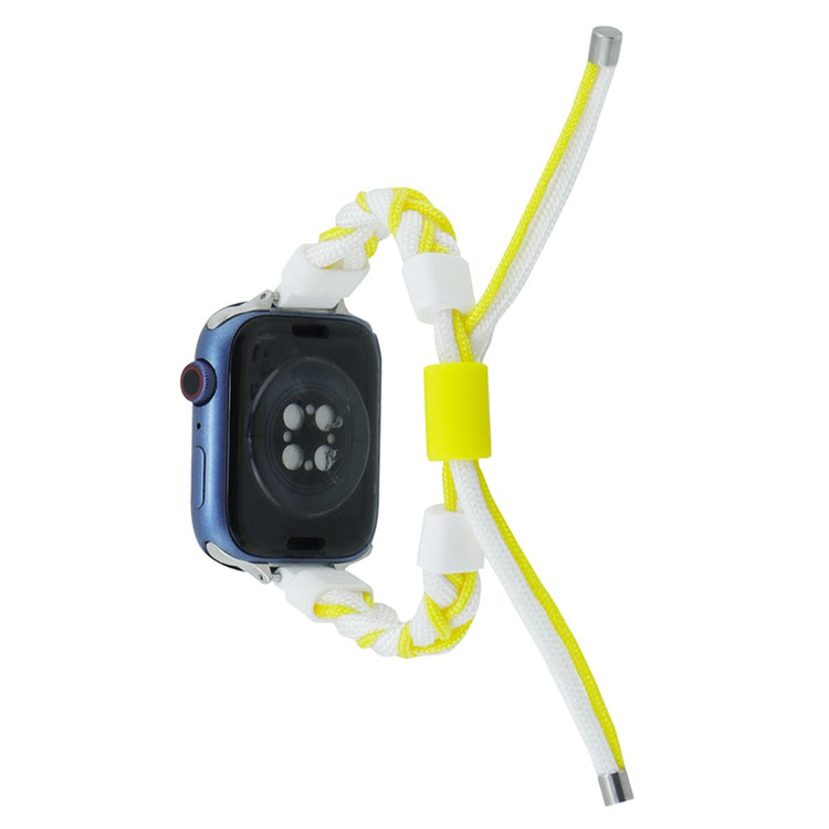 Meget Fed Nylon Universal Rem passer til Apple Smartwatch - Gul#serie_3