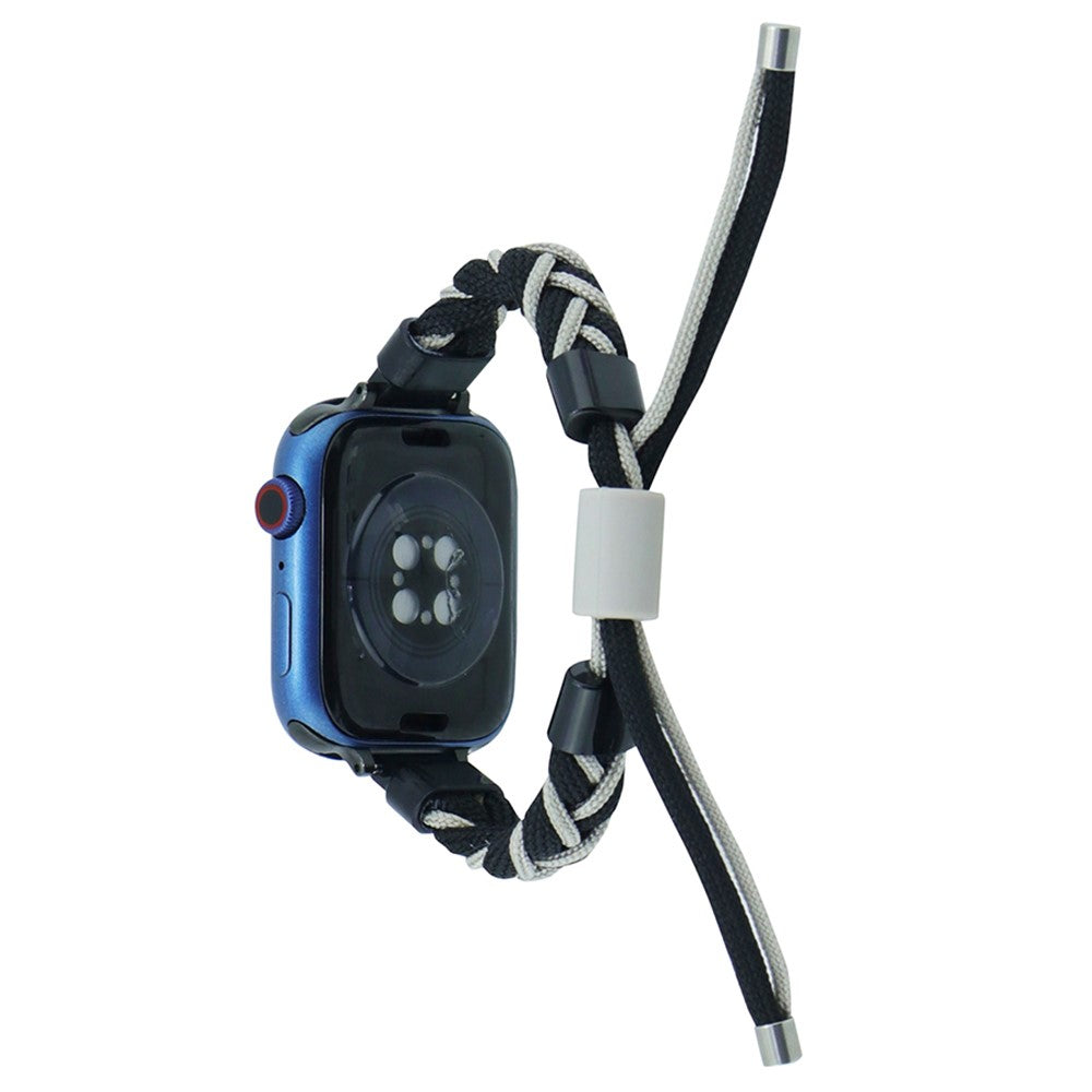 Meget Fed Nylon Universal Rem passer til Apple Smartwatch - Sølv#serie_6