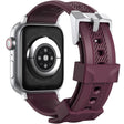 AHASTYLE WA10 Apple Watch Series 8 (45mm) / Watch Ultra silicone strap - Wine Red