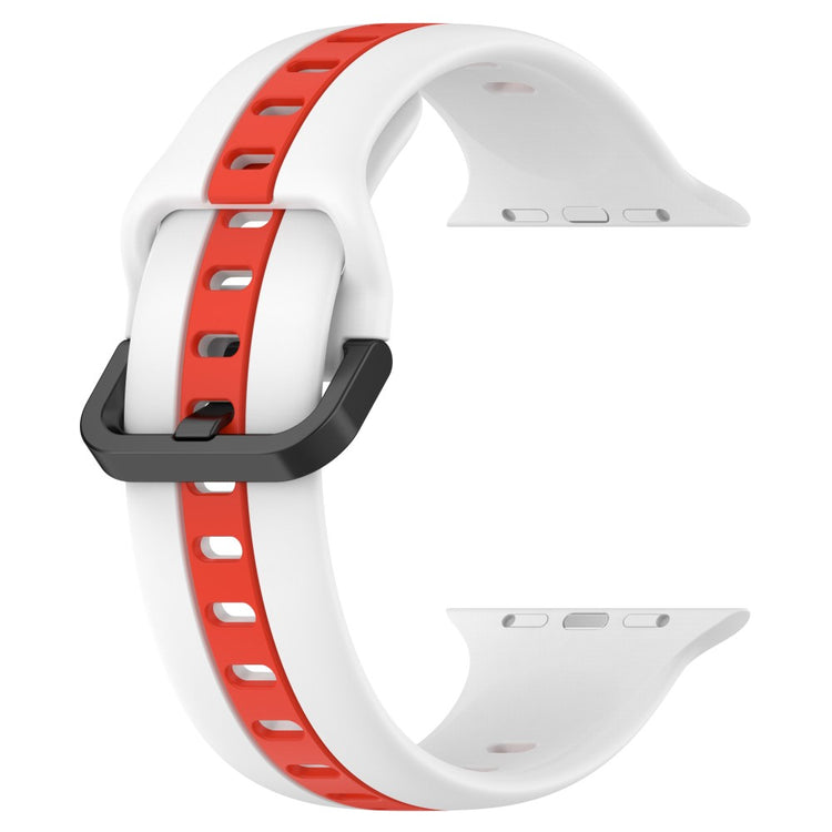 Vildt Elegant Silikone Universal Rem passer til Apple Smartwatch - Hvid#serie_2