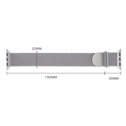 Kønt Metal Universal Rem passer til Apple Smartwatch - Lilla#serie_16