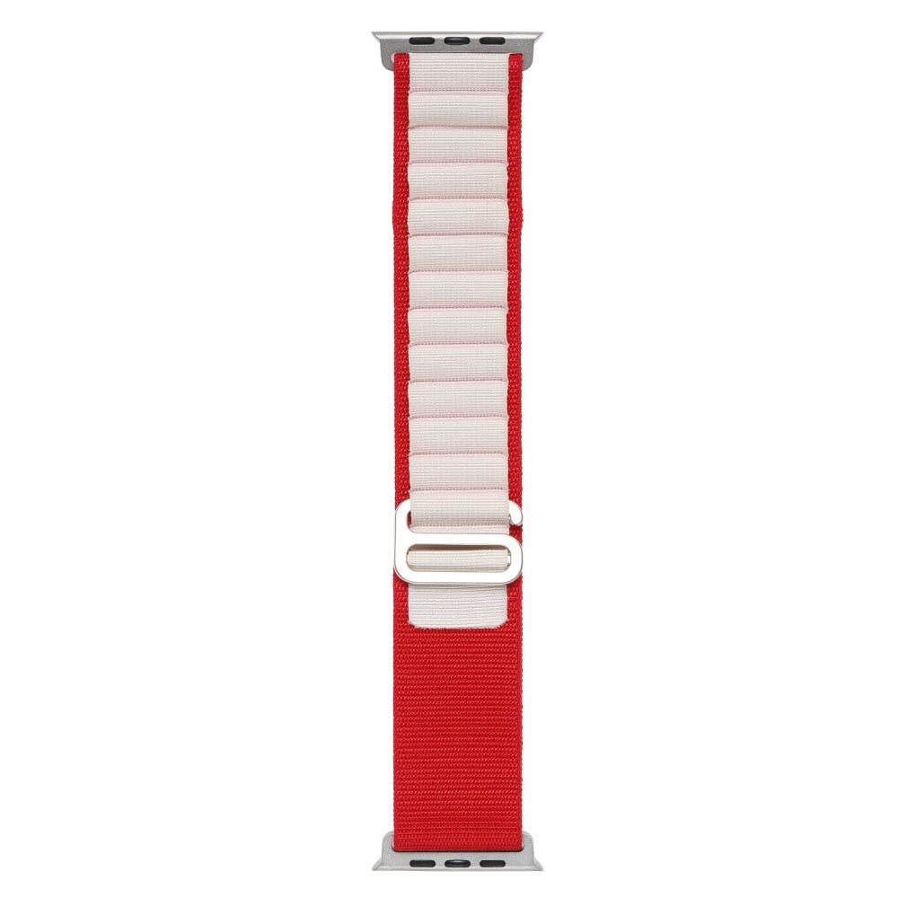 Helt Vildt Rart Nylon Universal Rem passer til Apple Smartwatch - Rød#serie_1