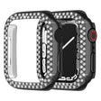 Fashionable Apple Smartwatch Plastic and Rhinestone Cover