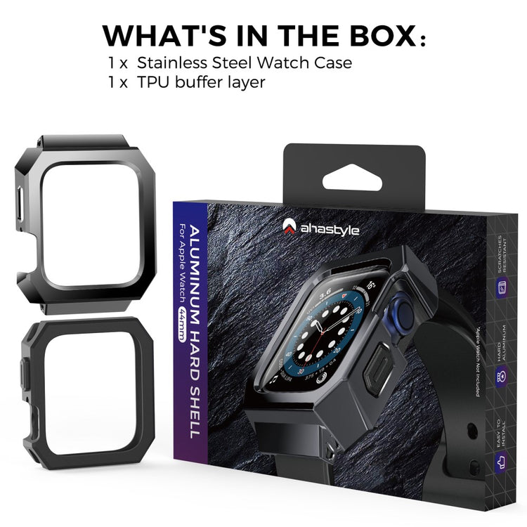Vildt Fed Universal Apple Cover med Skærmbeskytter i Metal - Sort#serie_1