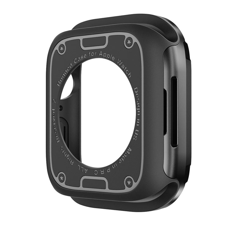 Meget Godt Silikone Cover passer til Apple Smartwatch - Sort#serie_1