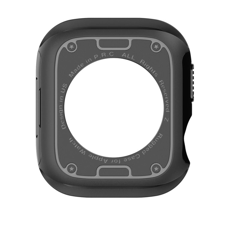 Meget Godt Silikone Cover passer til Apple Smartwatch - Sort#serie_1