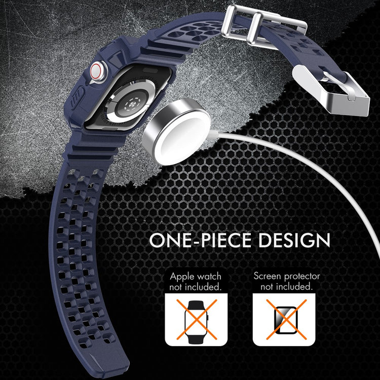 Meget Fint Silikone Universal Rem passer til Apple Smartwatch - Blå#serie_3