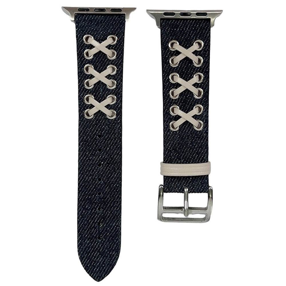 Apple Watch Series 9 45mm / Ultra 2 X-décor nylon strap - Black#serie_1
