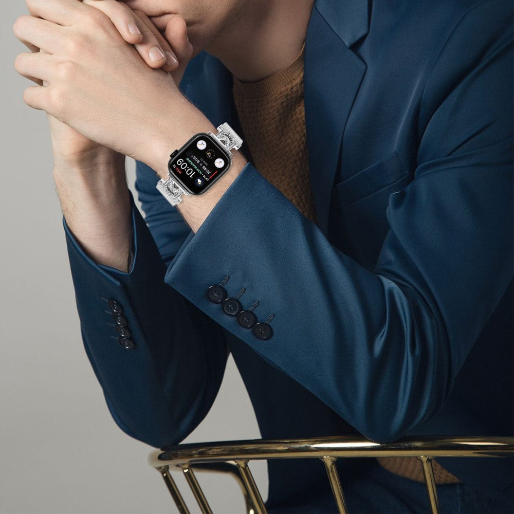 Apple Watch Series 9 45mm / Ultra 2 milanese stainless steel strap - Silver#serie_1