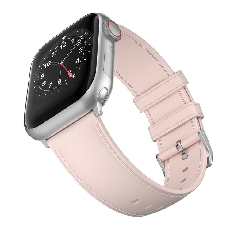 Apple Watch Series 9 45mm / Ultra 2 stitching style strap - Pink#serie_2