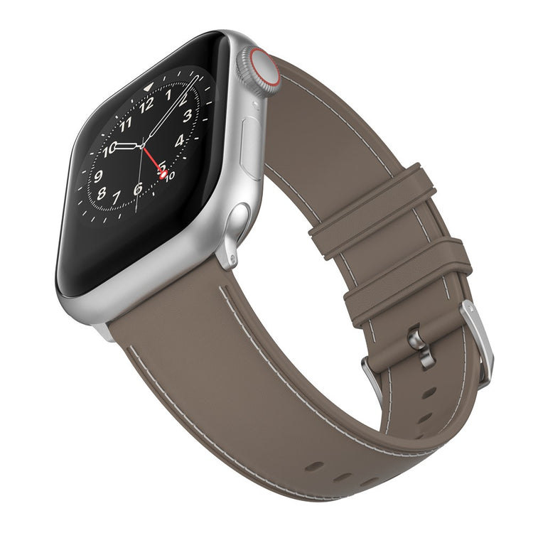Apple Watch Series 9 45mm / Ultra 2 stitching style strap - Grey#serie_3