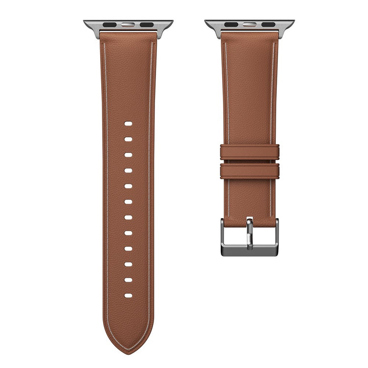 Eminent Metal Og Kunstlæder Universal Rem passer til Apple Smartwatch - Brun#serie_4