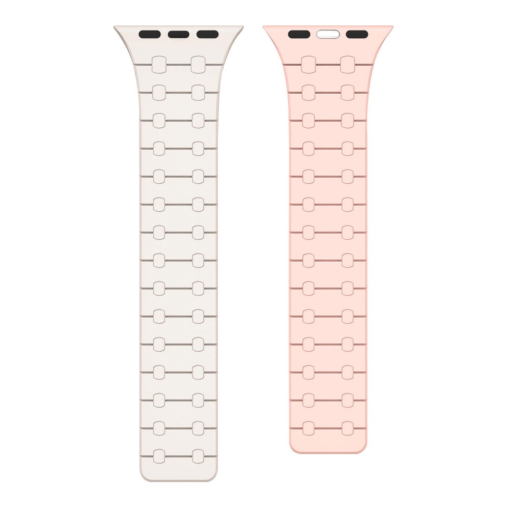 Eminent Silikone Universal Rem passer til Apple Smartwatch - Pink#serie_5