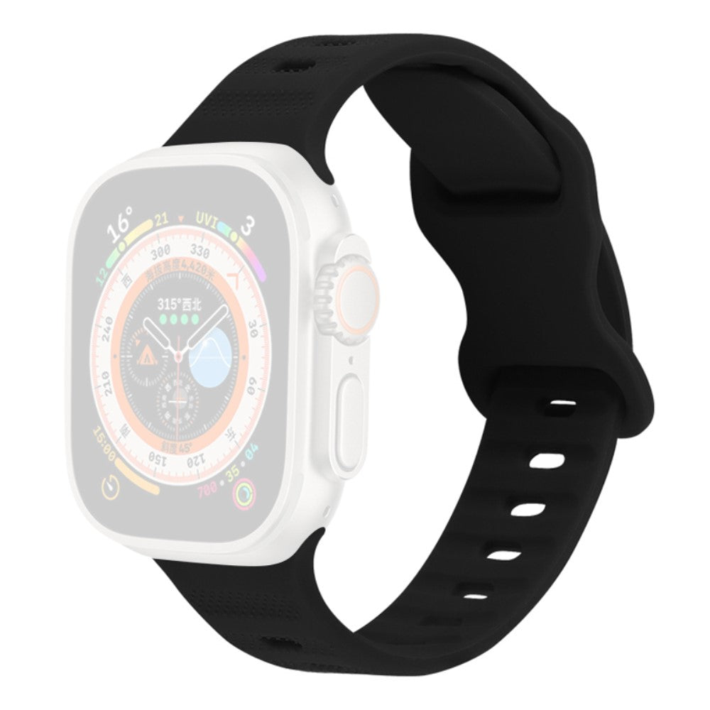 Apple Watch Series 9 41mm silicone strap - Black#serie_9