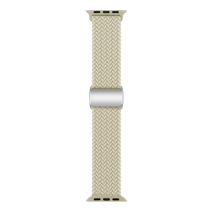 Mega Skøn Metal Og Nylon Universal Rem passer til Apple Smartwatch - Brun#serie_13