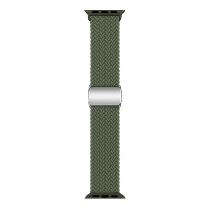 Mega Skøn Metal Og Nylon Universal Rem passer til Apple Smartwatch - Grøn#serie_4