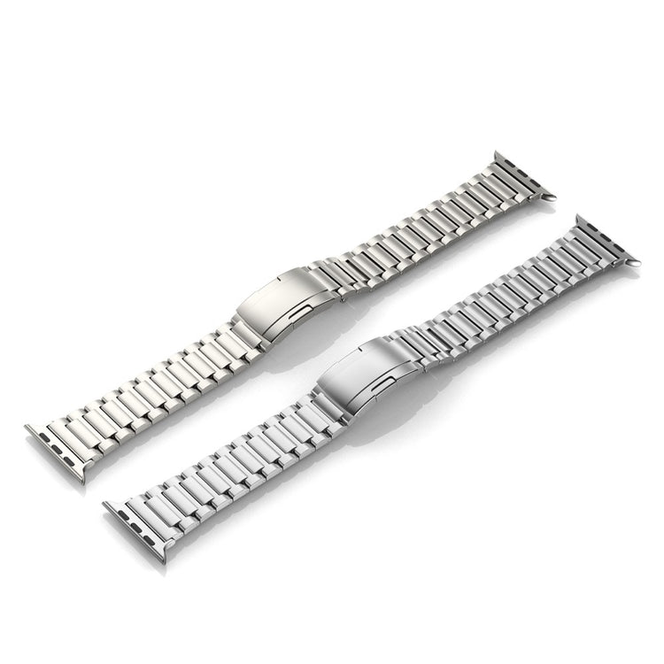 Vildt Kønt Metal Universal Rem passer til Apple Smartwatch - Sølv#serie_2