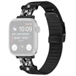 Google Pixel Watch M-shape rhinestone décor metal strap