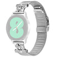 20mm Samsung Galaxy Watch 5 / 4 / 4 Classic rhinestone décor stainless steel strap