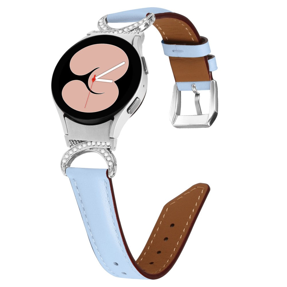 Vildt Rart Kunstlæder Universal Rem passer til Samsung Smartwatch - Blå#serie_4