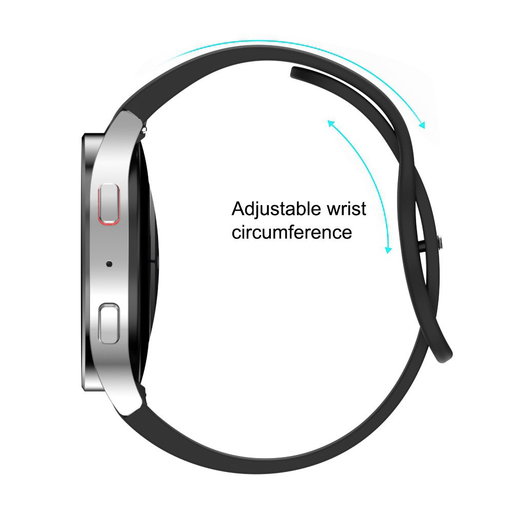 Helt Vildt Skøn Silikone Universal Rem passer til Samsung Smartwatch - Pink#serie_9