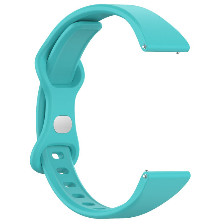 Rigtigt Rart Silikone Universal Rem passer til Smartwatch - Grøn#serie_10