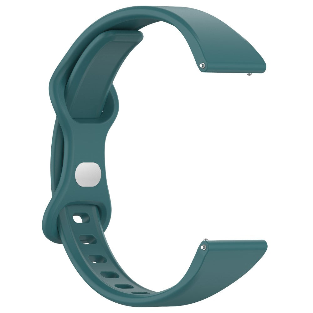 Rigtigt Rart Silikone Universal Rem passer til Smartwatch - Grøn#serie_11