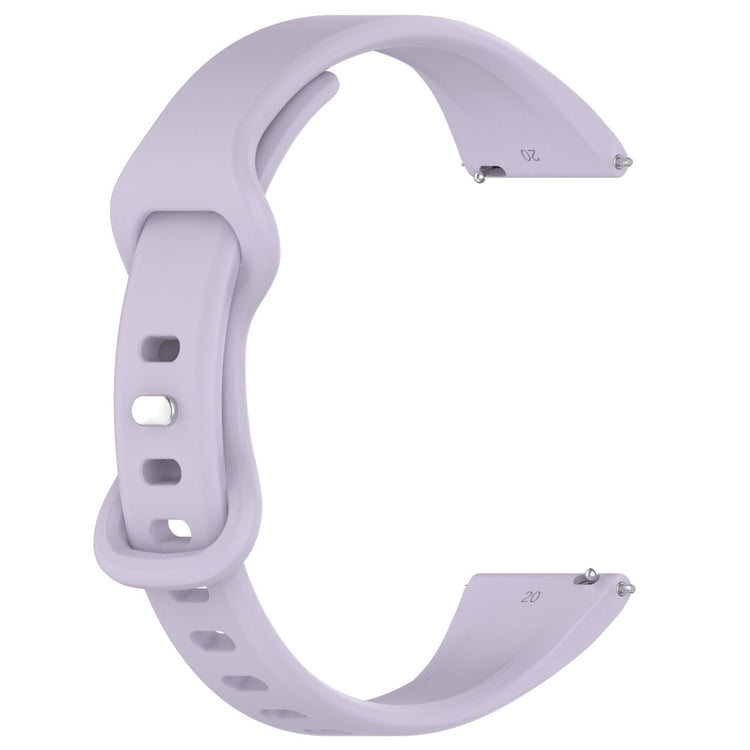 Rigtigt Rart Silikone Universal Rem passer til Smartwatch - Lilla#serie_12