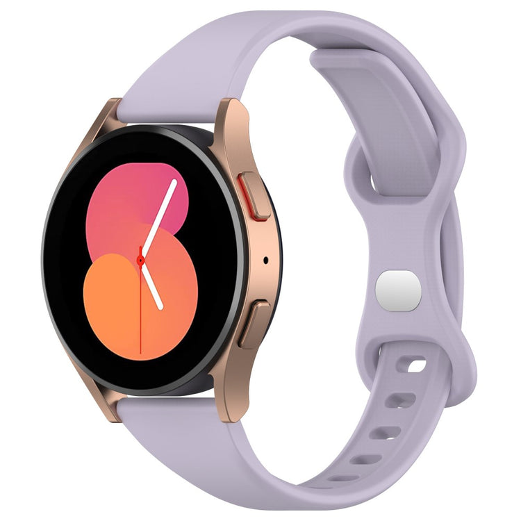 Rigtigt Rart Silikone Universal Rem passer til Smartwatch - Lilla#serie_12