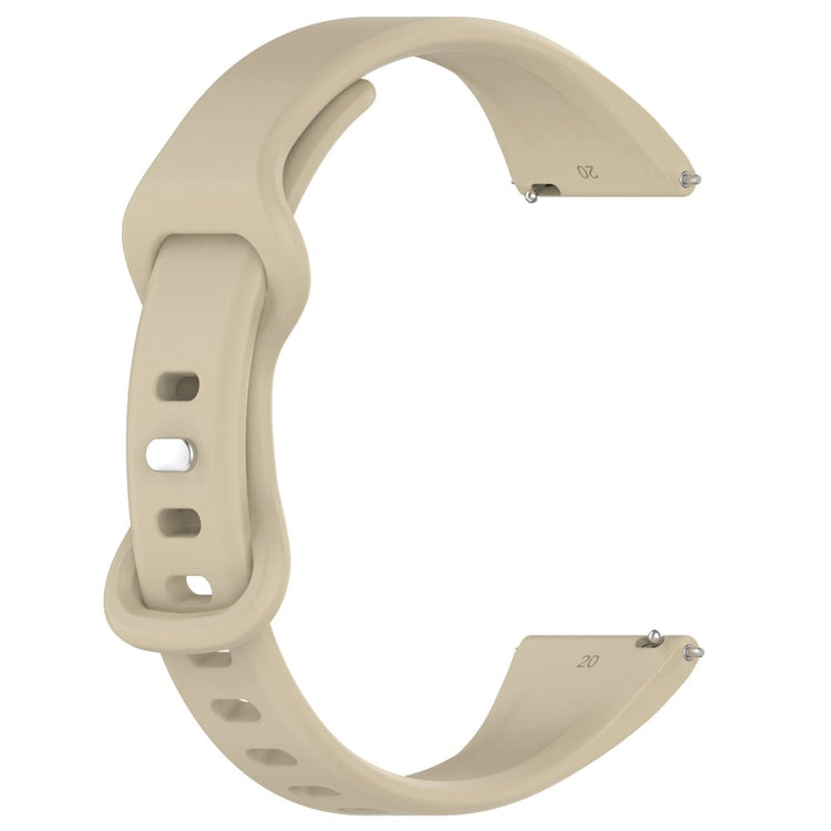 Rigtigt Rart Silikone Universal Rem passer til Smartwatch - Brun#serie_7