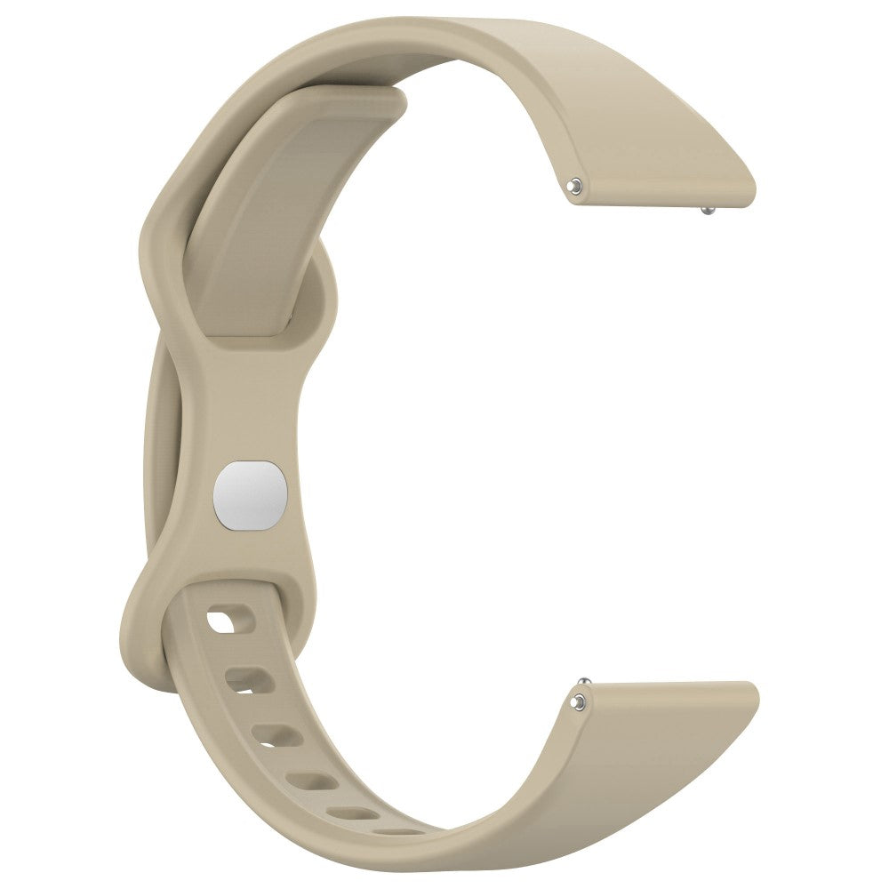 Rigtigt Rart Silikone Universal Rem passer til Smartwatch - Brun#serie_7