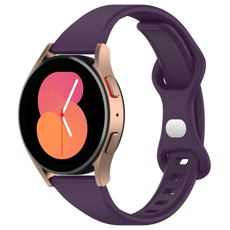 Rigtigt Rart Silikone Universal Rem passer til Smartwatch - Lilla#serie_9