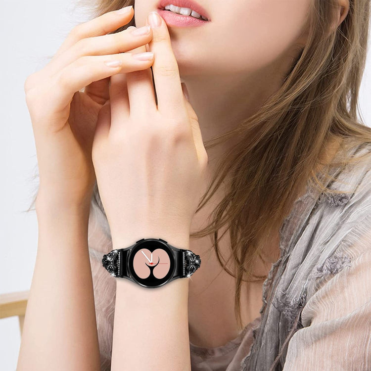 Vildt Rart Metal Universal Rem passer til Smartwatch - Sort#serie_1