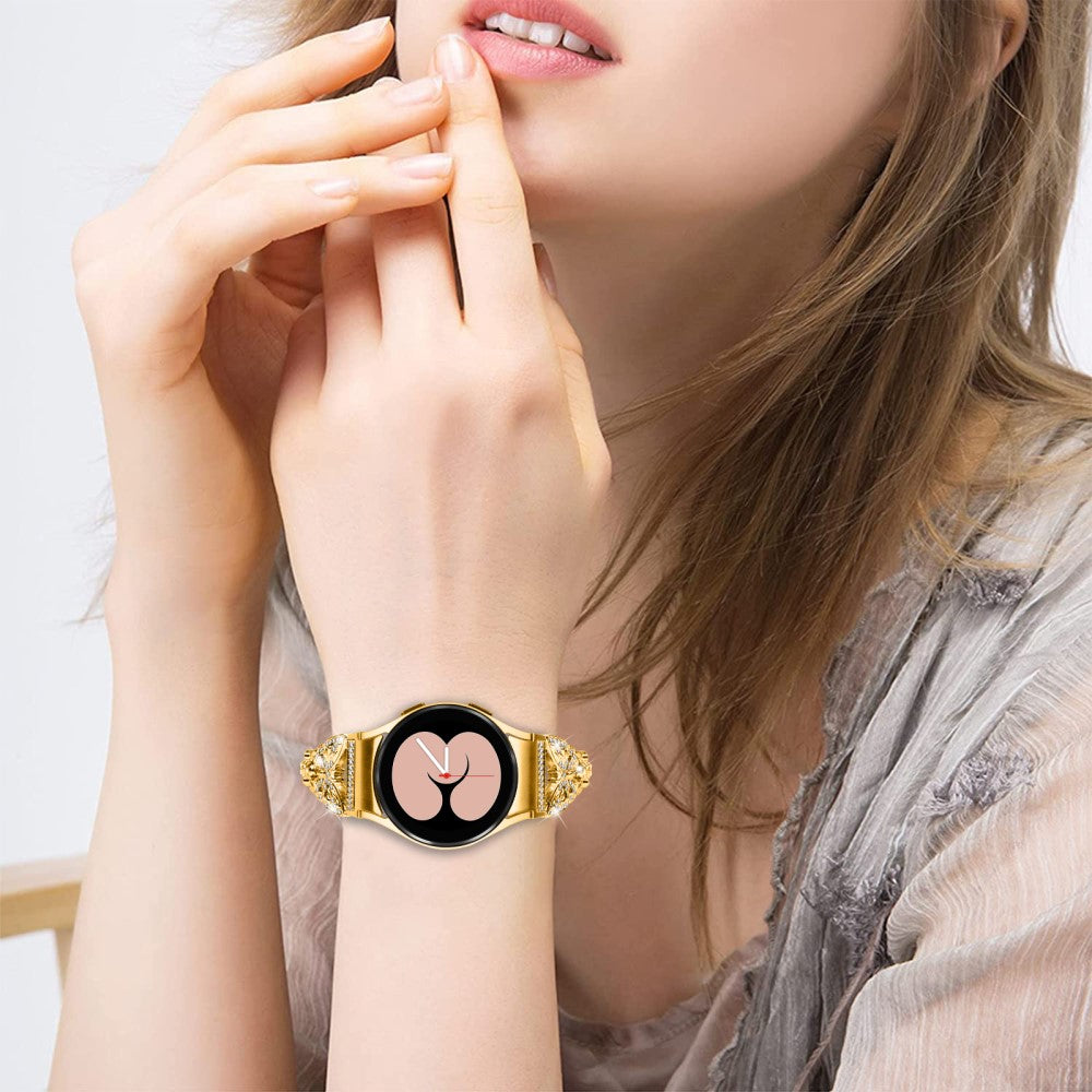 Vildt Rart Metal Universal Rem passer til Smartwatch - Guld#serie_2