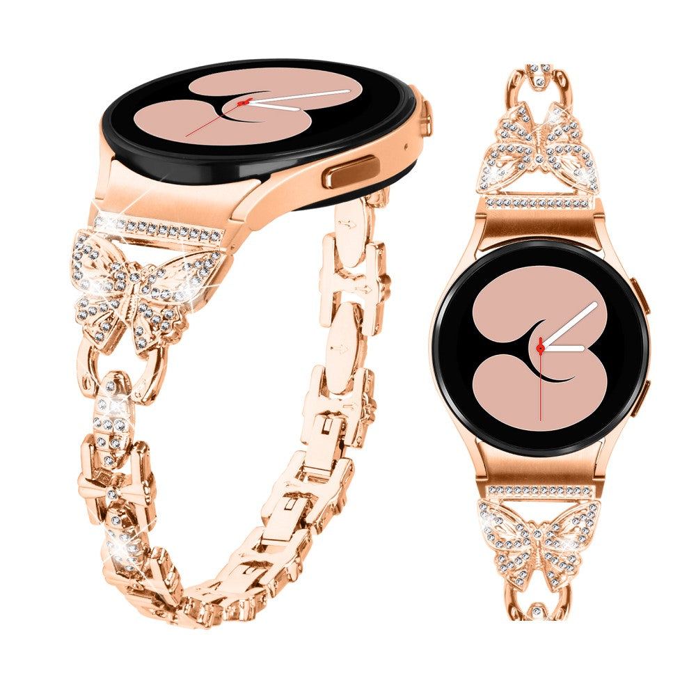 Vildt Rart Metal Universal Rem passer til Smartwatch - Pink#serie_3