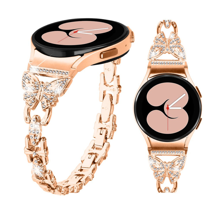 Vildt Rart Metal Universal Rem passer til Smartwatch - Pink#serie_3