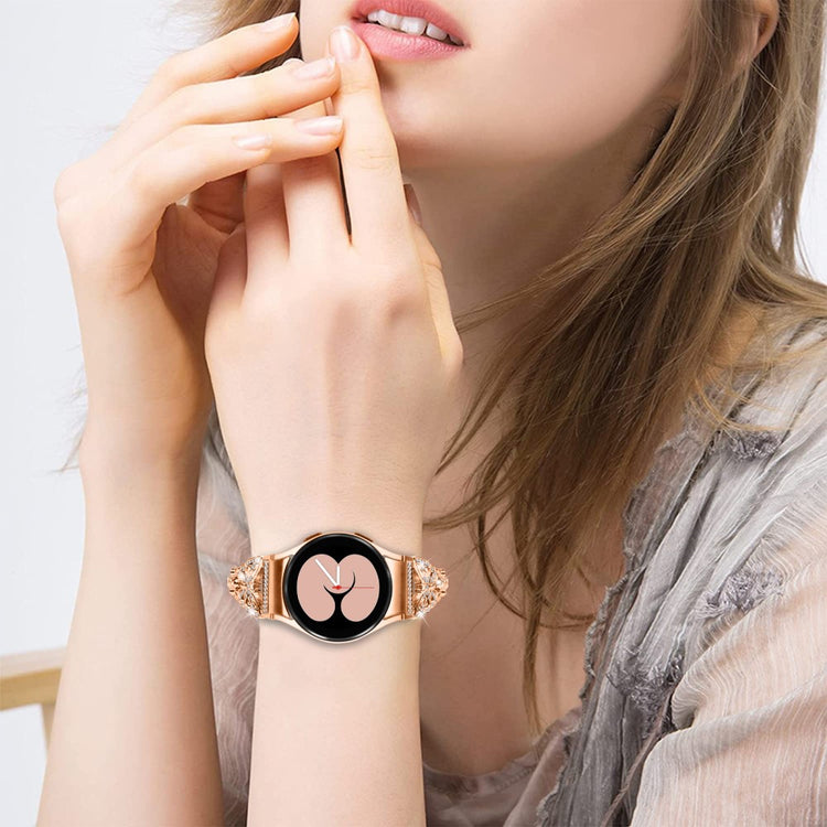 Vildt Rart Metal Universal Rem passer til Smartwatch - Pink#serie_3