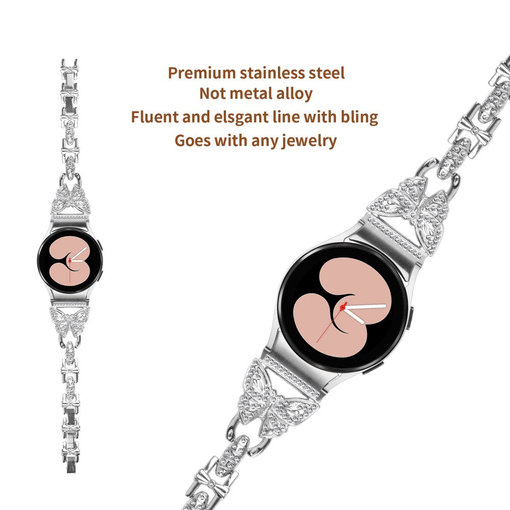 Vildt Rart Metal Universal Rem passer til Smartwatch - Sølv#serie_4