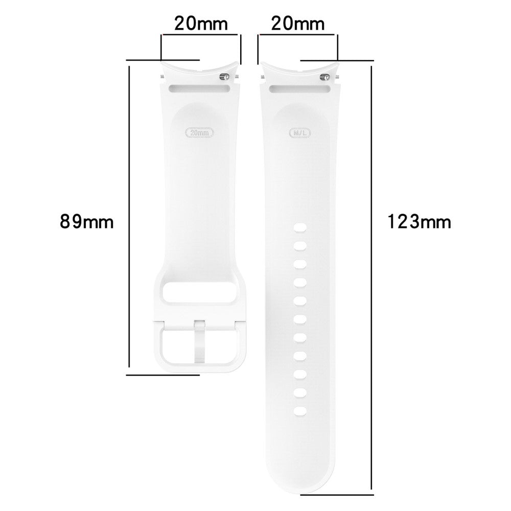 Vildt Cool Silikone Universal Rem passer til Smartwatch - Rød#serie_10